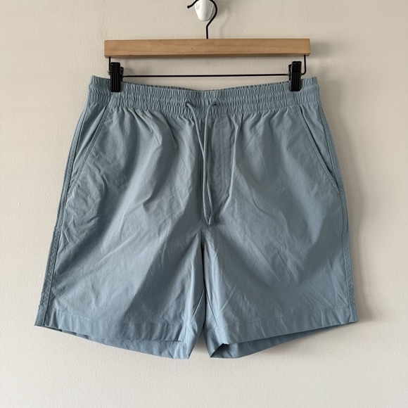 J.CREW Other - J Crew Tech Dock Shorts Mens M Blue 6" Inseam Drawstring Casual Preppy Golf Blue